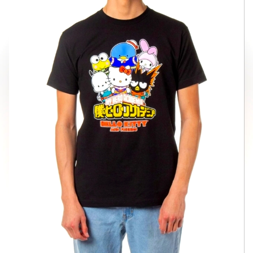 My Hero Academia MHA x Hello Kitty And Friends Mashup T-Shirt